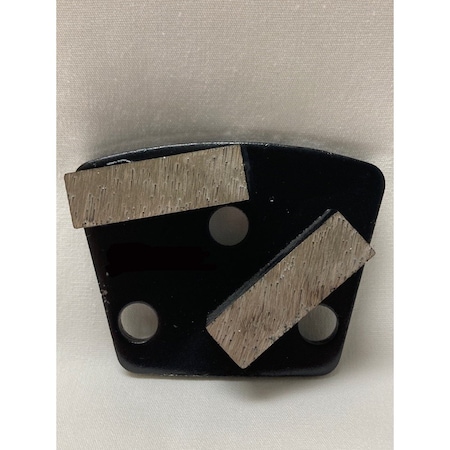 Montecchio Diamond Abrasive, Double Button Metal, 120 Grit/Soft Floor HG2C120SF